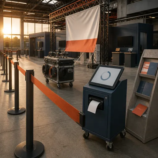 La file d'attente, première impression du salon : la transformer en moment d'engagement