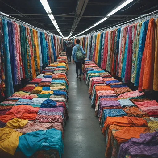 Le marché aux tissus : tendances et conseils pour profiter pleinement de l'événement