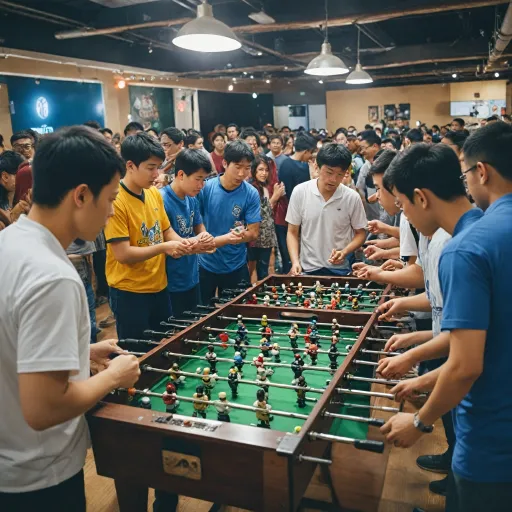 Organiser un tournoi de baby foot 14 joueurs : conseils et astuces pour vos événements B2C