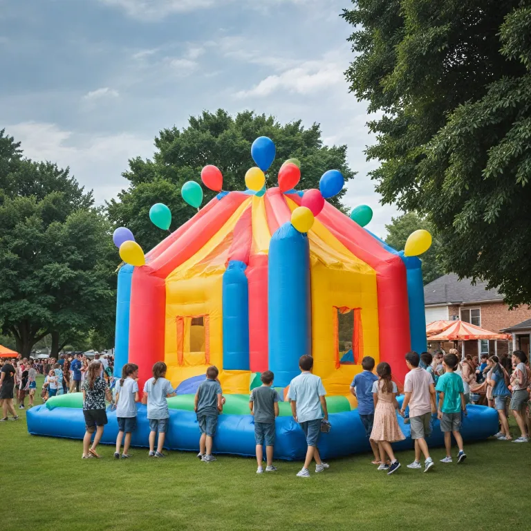 Organiser une fête réussie avec la location de structure gonflable pour particulier