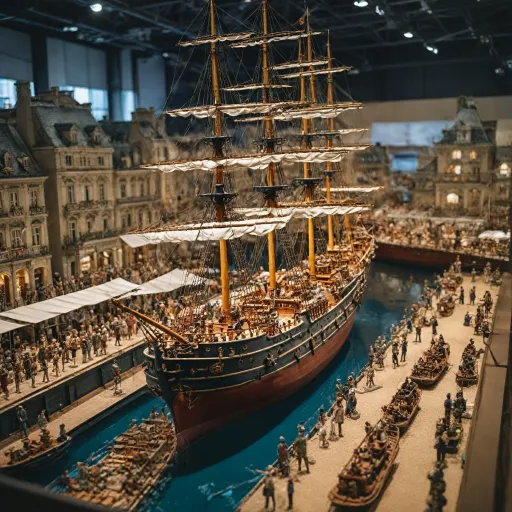 Vivre l'expérience du salon du modélisme naval à Paris : immersion dans l'univers des maquettes et de l'innovation maritime