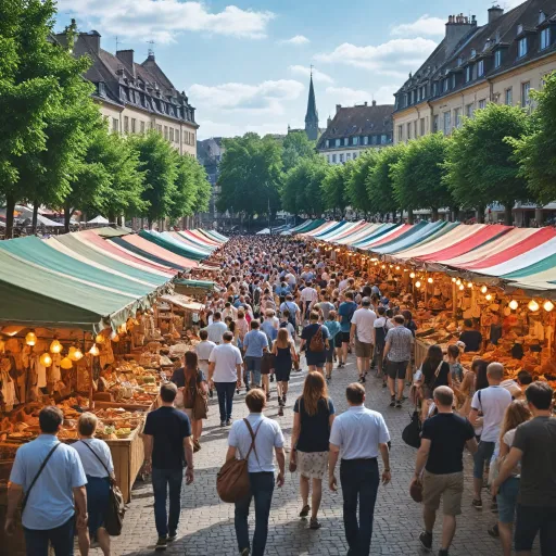 Plongée au cœur de la foire européenne à Strasbourg : innovations, expositions et vie locale