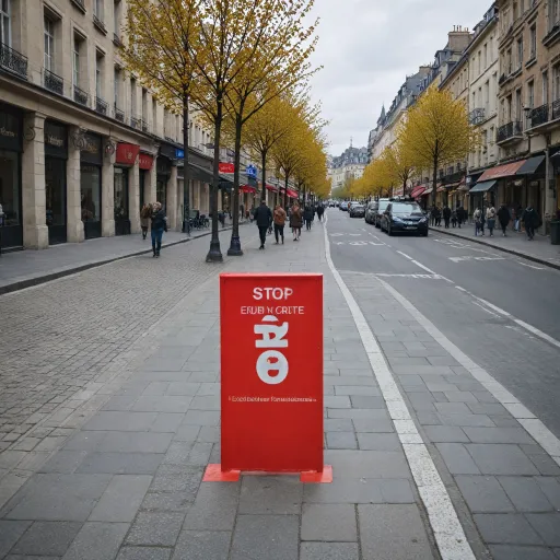 Comment choisir un panneau stop trottoir efficace pour vos événements B2C